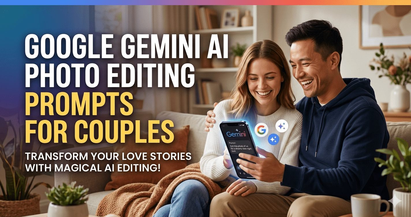 Google Gemini AI Photo Editing Prompts for Couples